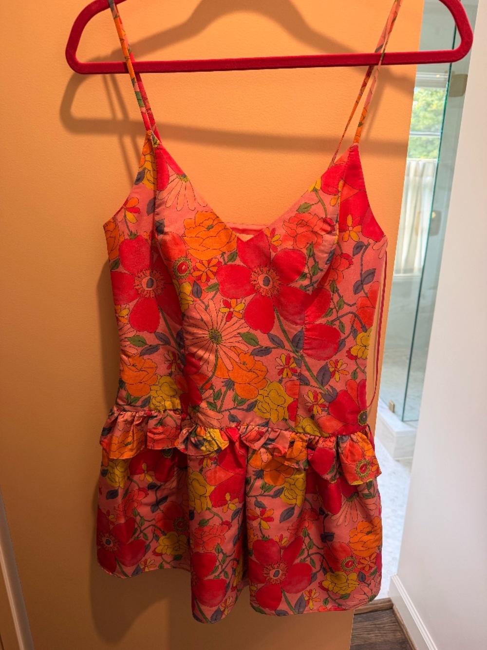 Never Worn Loveshack Fancy Mini Floral Dress